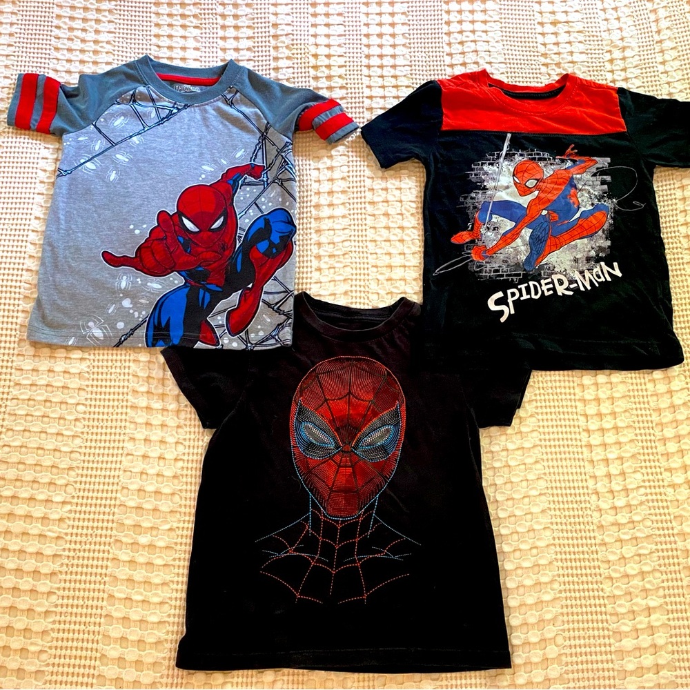 💜3/$25💜 Spider-Man T-shirts Bundle XS/S